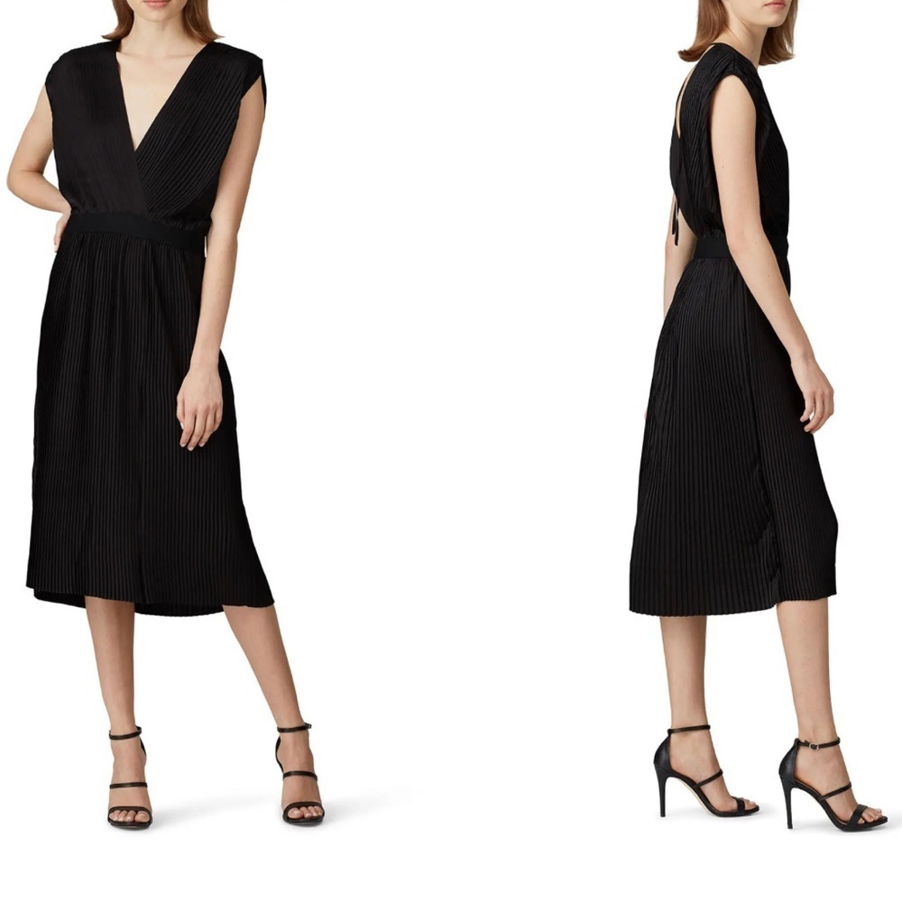 Elegant Black Midi Dress